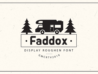 Faddox Roughen Font art creative design design display font font font awesome font bundle font design fonts fonts collection hand writing lettering logo font retro font script font typeface typography vector vintage font