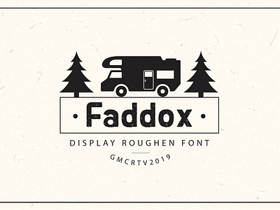 Faddox Roughen Font