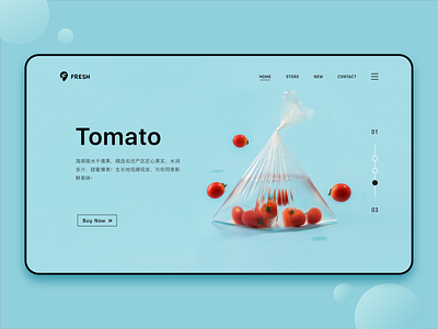 Fruit Series III blue tomato web 2.0 新鲜 水果 设计