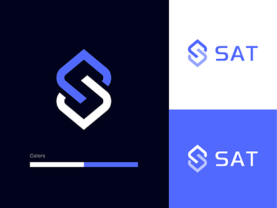 SAT - Branding app identity logo design