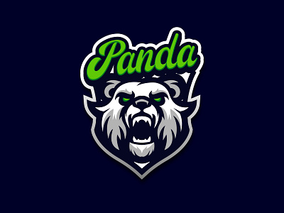 PANDA LOGO animal esport esportlogo gaming illustration logo logo head mascot mascotlogo panda panda logo pinterest vector