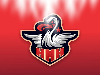HMH Duck Mascot Logo drawing duck duckvector esport illustration logo mascot mascot logo pinterest vector