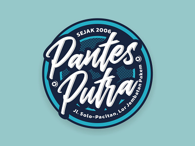 Logo for Pantes Putra branding illustration lettering logo logo company logo concept logo design logodesign simple logo