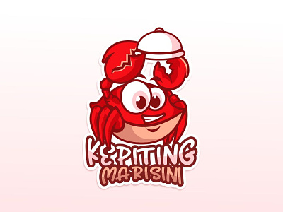 Chef Crab Logo animals chef crab design illustration logo mascot mascot logo mascotlogo restaurant vector