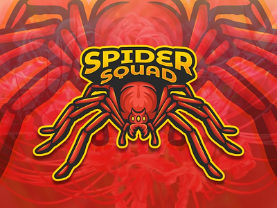 Spider Squad Logo esport illustration logo mascot mascot logo mascotlogo spider vector