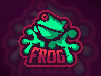 FROG animal branding cool esport esportlogo frog gaming illustration logo logoesport mascot mascot logo mascotlogo vector