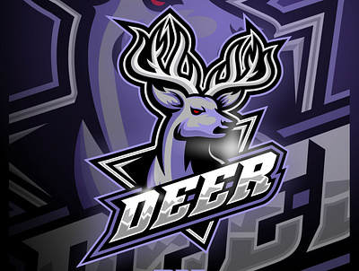 DEER LOGO branding deer design esport esportlogo illustration logo mascot mascot logo mascotlogo vector
