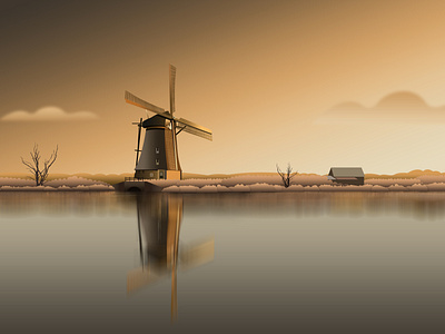 windmill Illustration