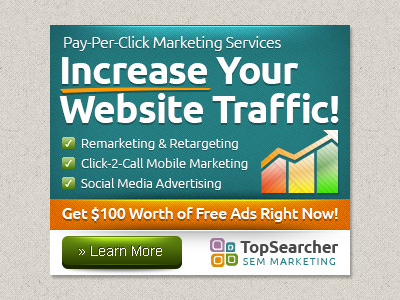 Search Marketing Web Banner