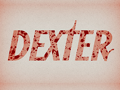 Dexter Style Text Effects - Photoshop Addon blood bloody dexter gore horror spatter splat