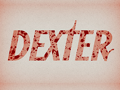 Dexter Style Text Effects - Photoshop Addon