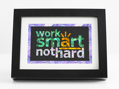 Work Smart Not Hard crystal diamond gems gemstones photoshop textures toolkit