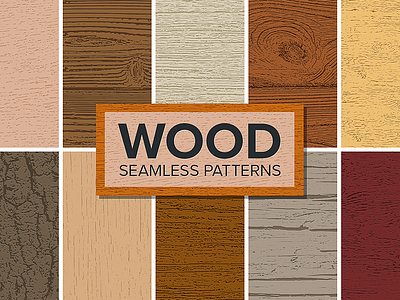 Wood Seamless Patterns bark grain grains pattern seamless wood wooden