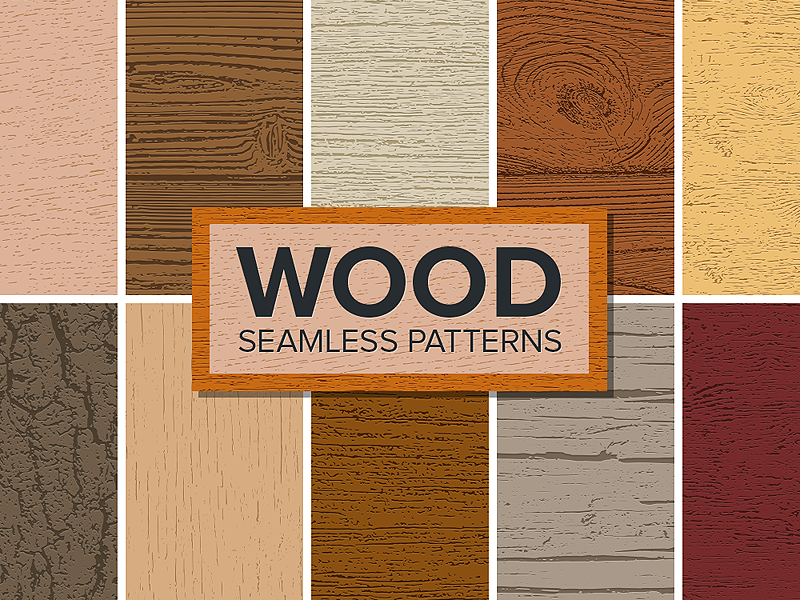 Wood Seamless Patterns bark grains grain pattern seamless wooden wood