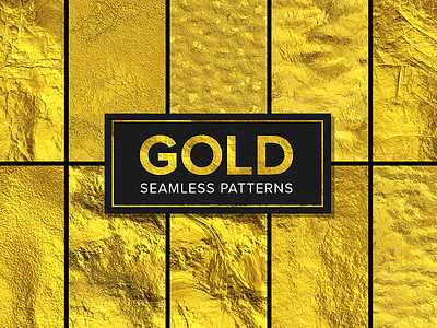 Gold Seamless Pattern Collection