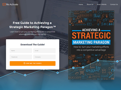 Ebook Landing Page Design book design ebook landing lp marketing page strategy web