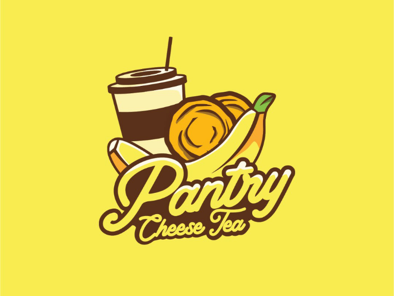 Pantry Cheese Tea adobe illustrator illustration indonesia purwokerto great delicious snack food tea cheese pantry