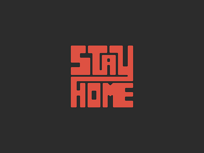 Stay Home adobe adobe illustrator calm corona coronavirus covid19 design illustration logo logotype stay stay home stay safe