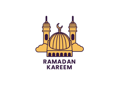 Ramadan Kareem adobeillustrator artwork bold design graphicdesign illustrations logo modern mosque ramadan vector vectorillustration