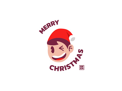 Merry Christmas 🎄 adobe adobe illustrator artwork calm clean cool design illustration logo vector
