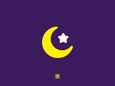 Eid Mubarak ⭐ adobe bold calm clean cool design eid mubarak idul fitri illustration logo moon moon logo vector
