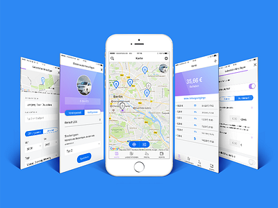 Share&charge app - eCar charging station network