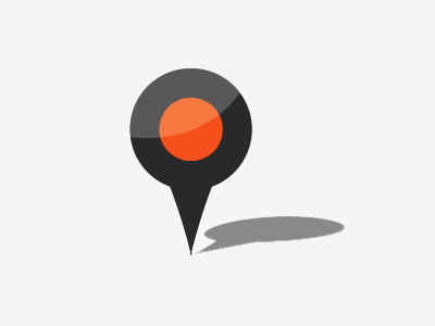 Pin geolocation map pin