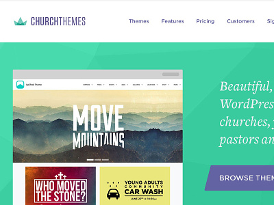 ChurchThemes Concept #1 church themes ministry wordpress