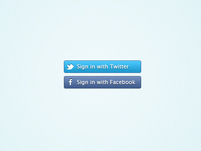 Sign In! buttons do it nauw facebook sign in twitter