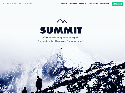 Summit climb conference design fog mockup mountains people psd retreat standing theme wordpress
