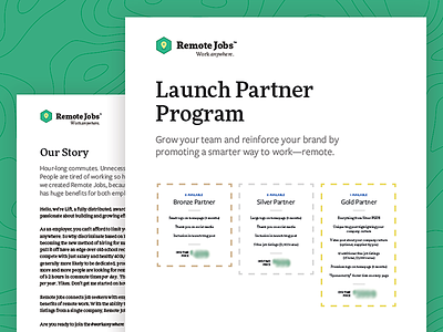 Remote Jobs Launch Partner Program