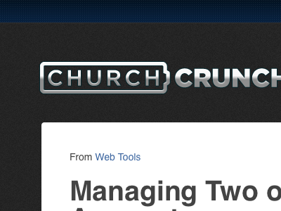 ChurchCrunch Blog