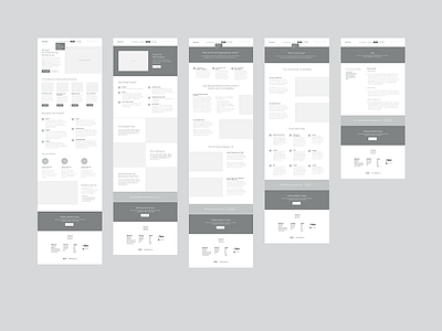 Pressed Wireframes