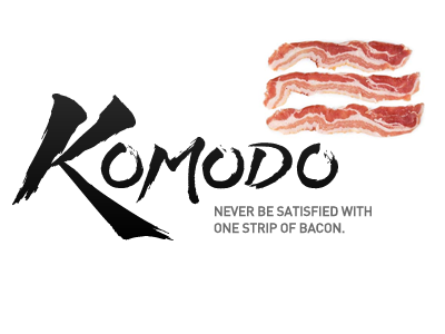 Komodo bacon komodo yummy