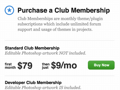 Club Membership it! purchase