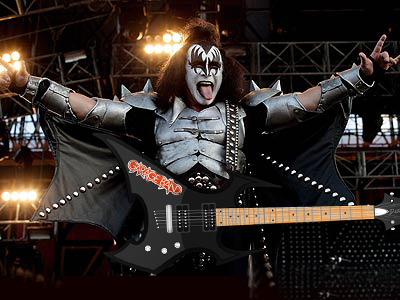 Gene Simmons awesome garage band theme not eligible to win