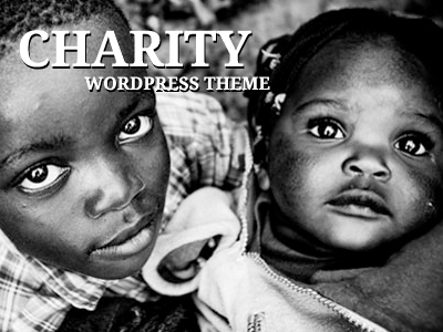 Charity coming soon wordpress theme