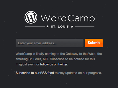 WordCamp St. Louis gateway city lets make it happen st. louis wordcamp wordpress