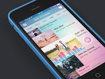SongByte - New & Notable album band ios ios7 ipad iphone mobile music musician player song