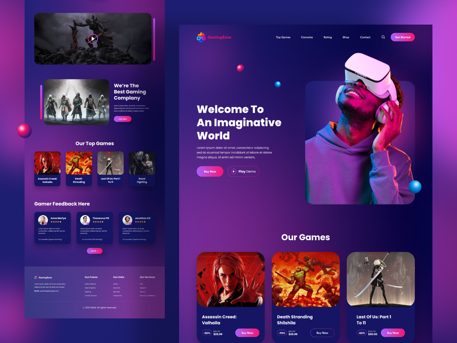 eSports gaming store by Abbas Ahmed Shamim for LOL Studio on Dribbble