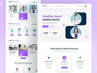 Medical Landing Page