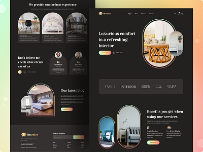 Interior Landing Page