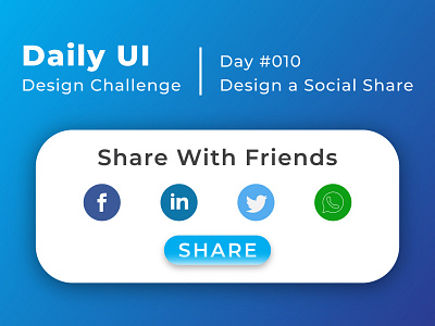Day  010 Design A Social Share
