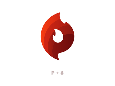 P logo