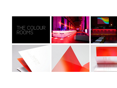 Sony Colour Rooms branding design graphic design illustration