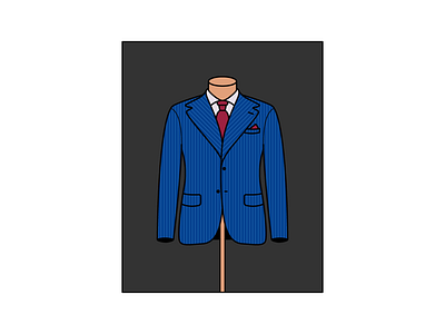 Suit elegant fashion illustration illustrator man sartorial suit