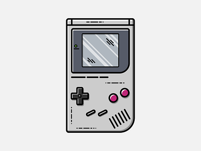 Game Boy - Vector Illustration