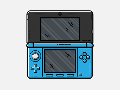 Nintendo 3DS - Vector Illustration design graphic design illustration illustrator nintendo nintendo 3ds vector video games