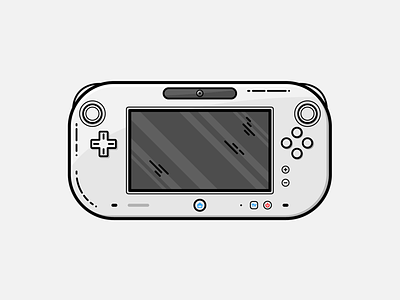Wii U - Vector Illustration design graphic design illustration illustrator nintendo vector video games wii wii u