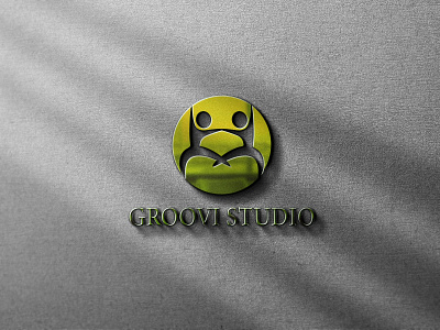 Groovi Studio Mockup Logo character design design grapic design illustration logo logo a day logo design logoicon logoidea logoinspiration logotype